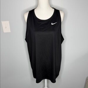 Nike Dri Fit Black Sleeveless Tank size XXL